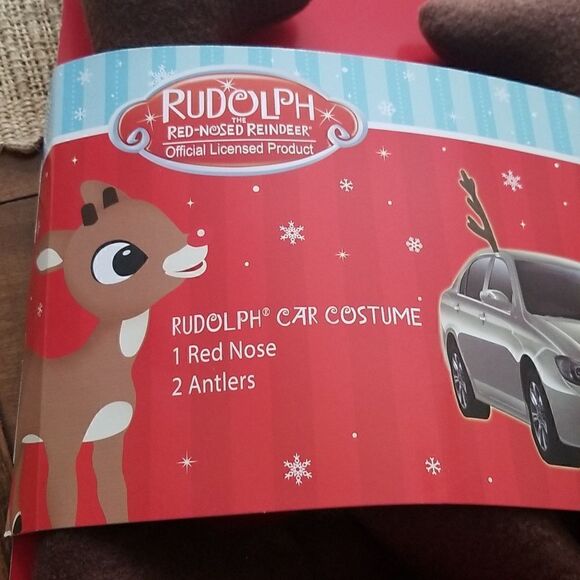 Christmas Rudolph Reindeer car nose Antlers - Picture 6 of 6